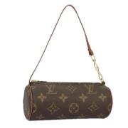 Louis Vuitton Vintage Pre-owned Canvas handvskor Brown, Dam