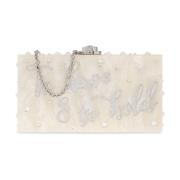 Sophia Webster Cleo Clutch Beige, Dam