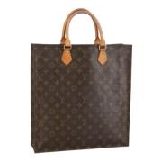 Louis Vuitton Vintage Pre-owned Canvas handvskor Brown, Dam