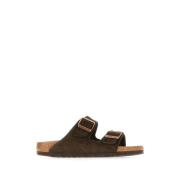 Birkenstock Bekväma Inomhustofflor för Dagligt Slitage Brown, Dam