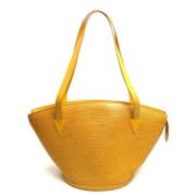 Louis Vuitton Vintage Pre-owned Laeder louis-vuitton-vskor Yellow, Dam