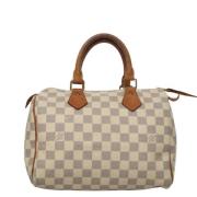 Louis Vuitton Vintage Pre-owned Canvas louis-vuitton-vskor White, Dam