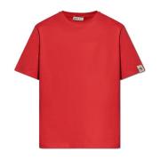 Bally Bomull T-shirt Red, Herr