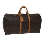 Louis Vuitton Vintage Pre-owned Canvas resvskor Brown, Dam