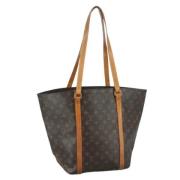 Louis Vuitton Vintage Pre-owned Canvas louis-vuitton-vskor Brown, Dam