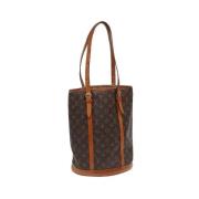 Louis Vuitton Vintage Pre-owned Canvas louis-vuitton-vskor Brown, Dam