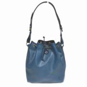 Louis Vuitton Vintage Pre-owned Laeder louis-vuitton-vskor Blue, Dam