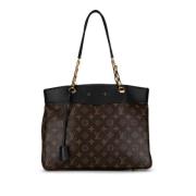 Louis Vuitton Vintage Pre-owned Canvas totevskor Brown, Dam