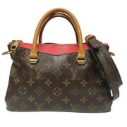 Louis Vuitton Vintage Pre-owned Canvas handvskor Brown, Dam