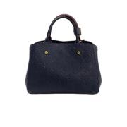 Louis Vuitton Vintage Pre-owned Tyg louis-vuitton-vskor Blue, Dam