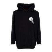 Acupuncture Skulled Logo Lättvikts Hoodie Svart Black, Herr