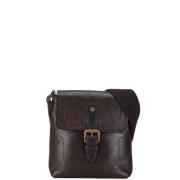 Louis Vuitton Vintage Pre-owned Laeder crossbodyvskor Brown, Dam