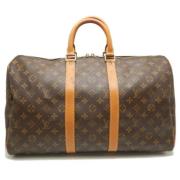 Louis Vuitton Vintage Pre-owned Canvas resvskor Brown, Dam