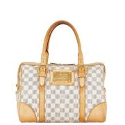 Louis Vuitton Vintage Pre-owned Canvas handvskor White, Dam