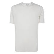 Thom Krom Casual Regular Fit T-shirt White, Herr