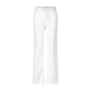 Mason's Straight-Leg New York Byxor White, Dam