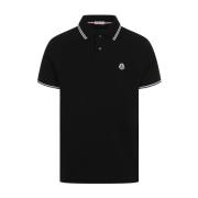 Moncler Klassisk Polo Tröja Black, Herr