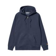 Carhartt Wip Huvtröja i tungt sweatmaterial Blue, Herr