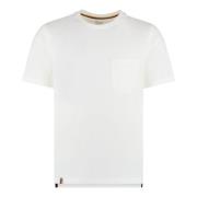 PS By Paul Smith Ekologisk Bomull Crew-Neck T-Shirt White, Herr