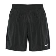 Jil Sander Shorts med logotyp Black, Herr