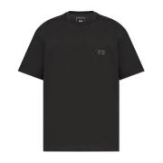 Y-3 T-shirt med tryckt logotyp Black, Herr