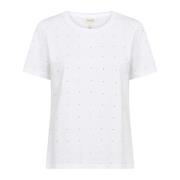 Part Two Vit Shine Hot Fix T-shirt White, Dam