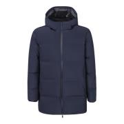 Herno Quiltad Impact Parka Blue, Herr