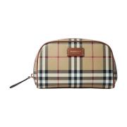 Burberry Check Resepåse Beige, Dam