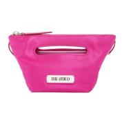 The Attico Fuchsia Satin Tote Bag Pink, Dam