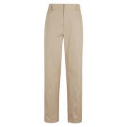 Filippa K Bomullsskräddade Byxor Beige, Dam