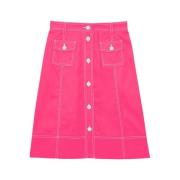 Ines De La Fressange Paris Rachel rosa kjol Pink, Dam