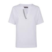 D.Exterior Vit T-shirt och Polo Set White, Dam