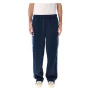 Adidas Navy Track Pants Aw24 Stiligt Komfort Blue, Herr