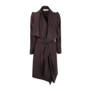 Issey Miyake Washi & Wool Coat Brown, Dam