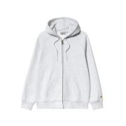 Carhartt Wip Huvtröja i tungt sweatmaterial Gray, Herr