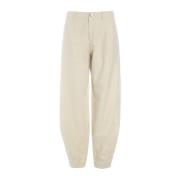 Bitte Kai Rand Lazy Linen Byxor Elfenben Beige, Dam