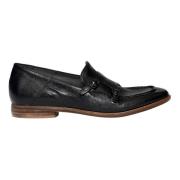 Hundred100 Svart läder Loafer Moccasins Black, Dam