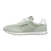 Candice Cooper Mocka- och tekniskt tyg sneakers Plume. Green, Dam