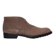 Tod's Beige Ankelboots med Avtagbar Innersula Brown, Herr