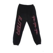 Iuter Svart Skeleton Sweatpants Tracksuit Elastisk Botten Black, Herr