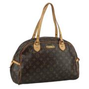 Louis Vuitton Vintage Pre-owned Canvas louis-vuitton-vskor Brown, Dam