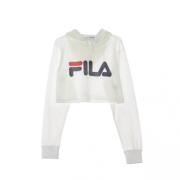 Fila Kort lätt huva tröja White, Dam