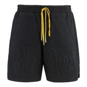 Rhude Bomullsshorts Bakficka Stilren Black, Herr