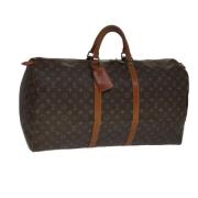 Louis Vuitton Vintage Pre-owned Canvas resvskor Brown, Dam