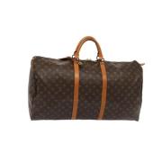 Louis Vuitton Vintage Pre-owned Canvas louis-vuitton-vskor Brown, Dam