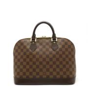 Louis Vuitton Vintage Pre-owned Canvas handvskor Brown, Dam