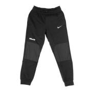 Nike Svart Fleece Tracksuit Byxor Air Pant Black, Herr