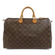 Louis Vuitton Vintage Pre-owned Canvas louis-vuitton-vskor Brown, Dam