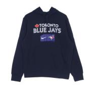 Nike MLB Team Lettering Club Hoodie Blue, Herr