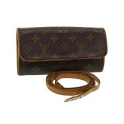 Louis Vuitton Vintage Pre-owned Canvas louis-vuitton-vskor Brown, Dam